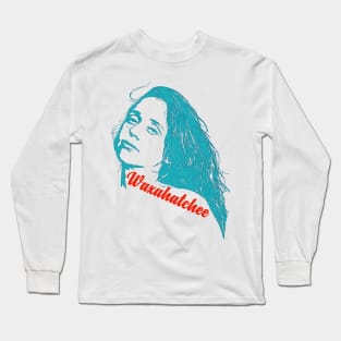 Retro Waxahatchee Overprint Long Sleeve T-Shirt